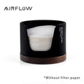 AIRFLOW Coffe Coffee Filter Paper Storage Box 51/53/58mm Round Filter Paper Holder Mocha Pot Filter Paper Dust-proof Storage Box The jack market .AU The jack market .AU $ 49 14:193#Silver