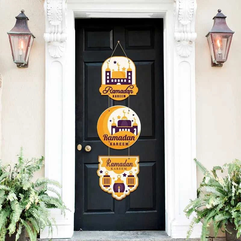 Eid Mubarak Door Hanging Flag Kareem Ramadan Decor for Home 2025 Ramadan Mubarak Islamic Muslim Party Decor Happy Eid Al Adha The jack market .AU The jack market .AU Home $ 20 14:202418806#paper door hanging 3