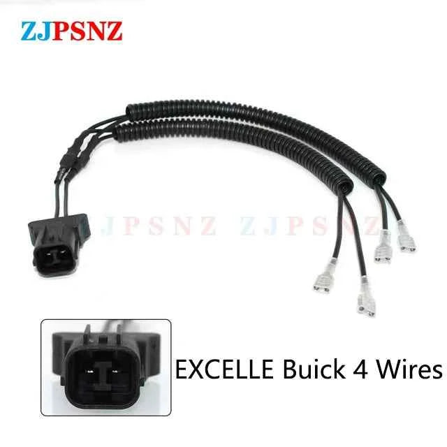 Auto Horn Plug 4 Wires Corrugated Tube Dedicated Snail Horn Socket Conversion Plug Car Speakers Single Horn Refit Double Horn