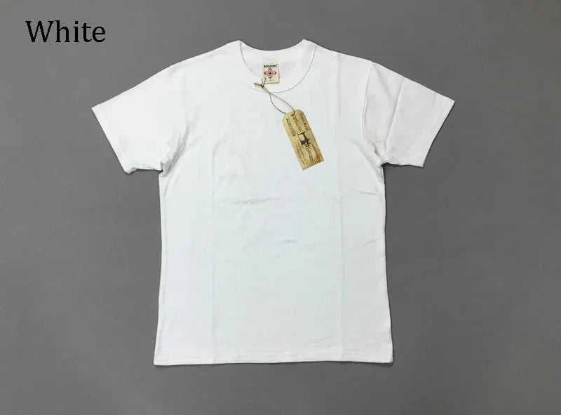 BOB DONG 300gr Basic Tee Shirts Summer Heavyweight Cotton Men's Plain T-Shirts The jack market .AU The jack market .AU Men Fashion $ 49 14:771#White;5:4181#S 36