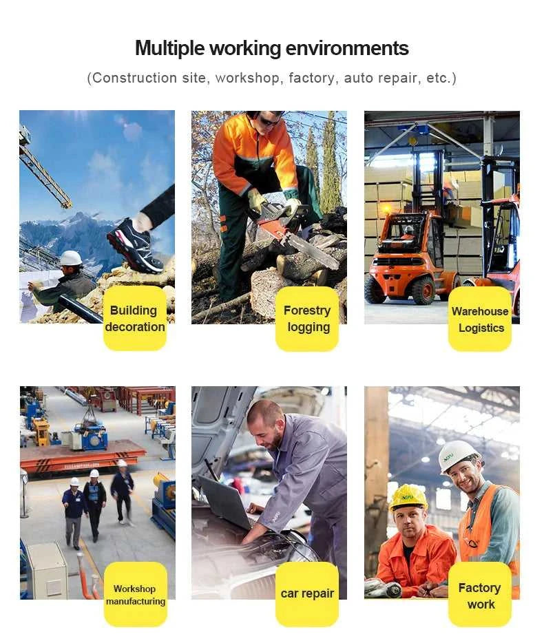 Waterproof Work Safety Shoes Men Boots Anti-smash Sneakers Steel Toe Electric Welding Boots Indestructible Male Footwear The jack market .AU The jack market .AU Step Up Your Style: Trendy Shoes for Every Occasion! $ 100 14:4602#Black;200000124:200000337