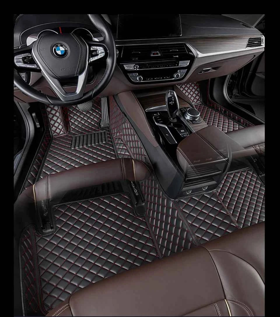 Car Floor Mat For Volvo V70 Xc60 V60 Xc90 S90 S60 V40 C30 C70 S80 V90 Xc40 Xc70 High Quality Leather Foot Pad Auto Accessories
