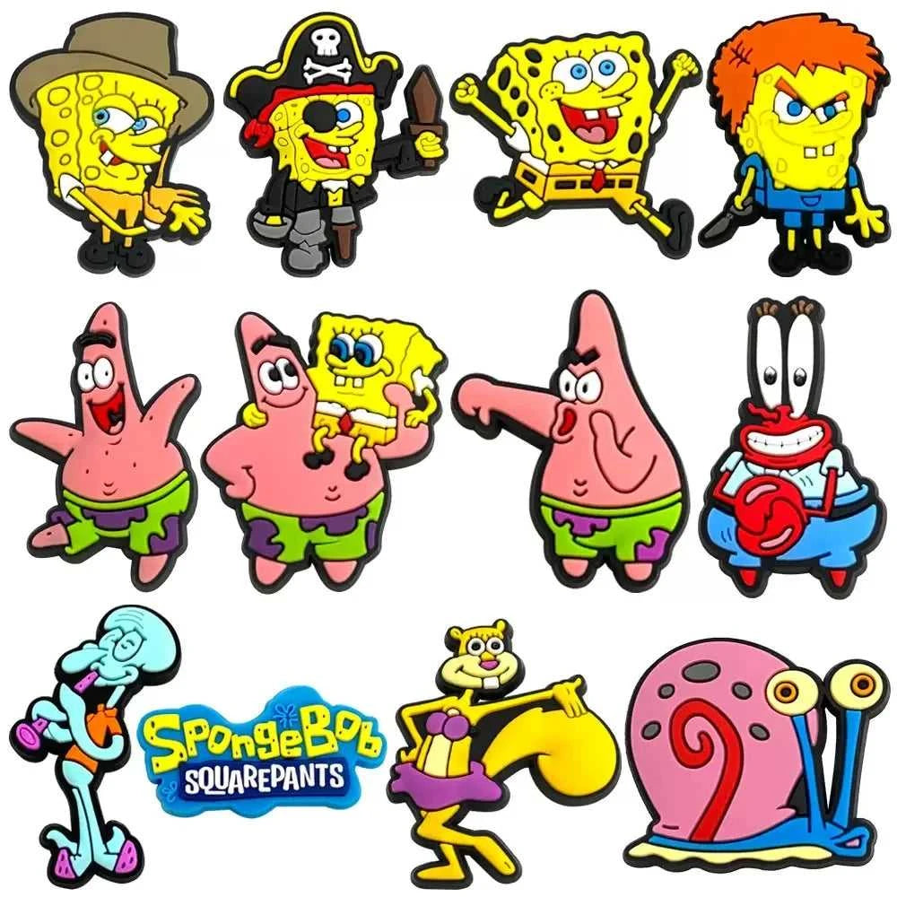 1-32Pcs Spongebob Shoe Charms PVC Cartoon Shoes Accessories Decorations Buckle for Bubble Slides Sandals Kids Party Xmas Gifts The jack market .AU The jack market .AU Step Up Your Style: Trendy Shoes for Every Occasion! $ 50 14:202529824#12pcs;200007763:201336100