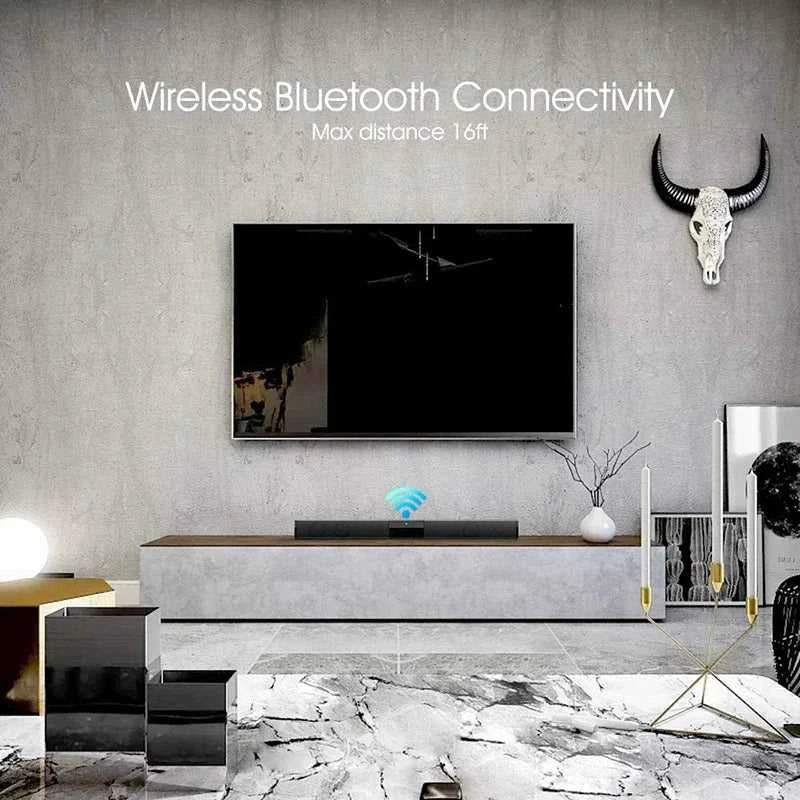 40W Soundbar TV Portable Bluetooth-compatible Speaker Sound Bar Wireless Column Home Theater Sound System RCA AUX For TV PC The jack market .AU The jack market .AU Accessories Electronics $ 95 14:347#BS28A 330x50x50mm