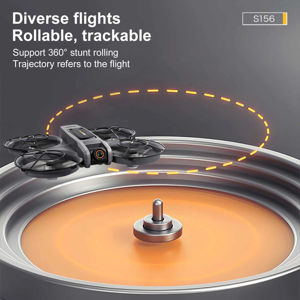 2025 New S156 Drone with Screen Brushless Optical Stream Positioning Quadcopter with Camera FPV Traverser Novice Toy Airplane The jack market .AU The jack market .AU $ 127 14:29#Black