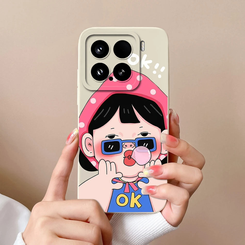 Xiaomi 15 Pro Soft Silicone Case - Stylish Anti-Drop Bumper for Xiaomi 14 Pro - Perfect Fit & Protection