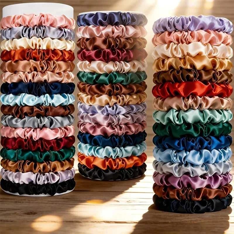 19pcs Satin Hair Scrunchies for Women - Softer Than Silk Scrunchies for Hair | Satin Scrunchies for Girls The jack market .AU The jack market .AU Jewellery & Chains $ 50 200001033:361180#19pcs random color