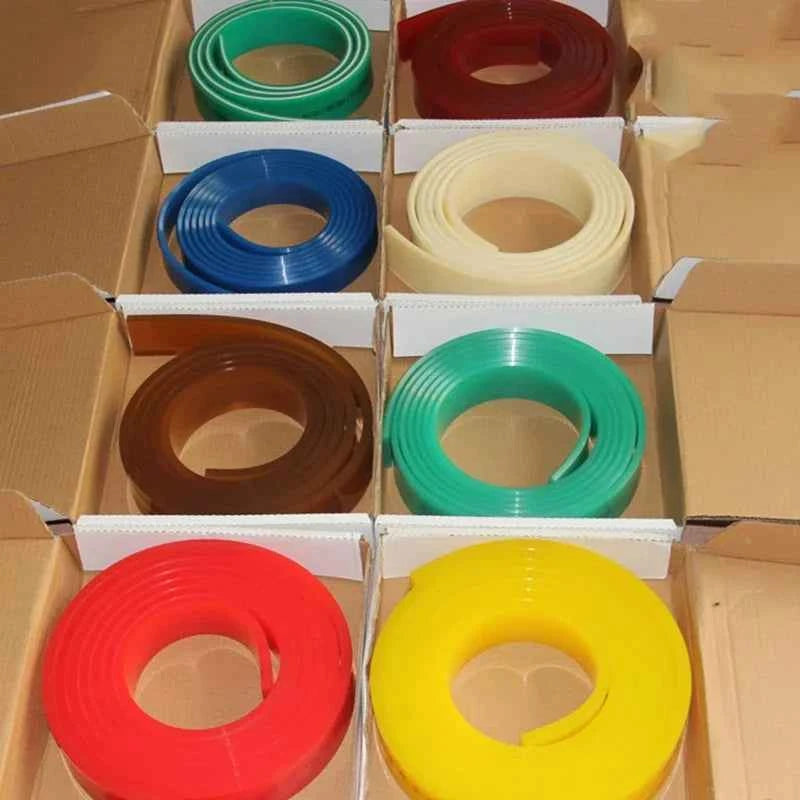 Squeegee Master 50mm Flat Silkscreen Squeegee - Durable Polyurethane Blade for Precision Printing