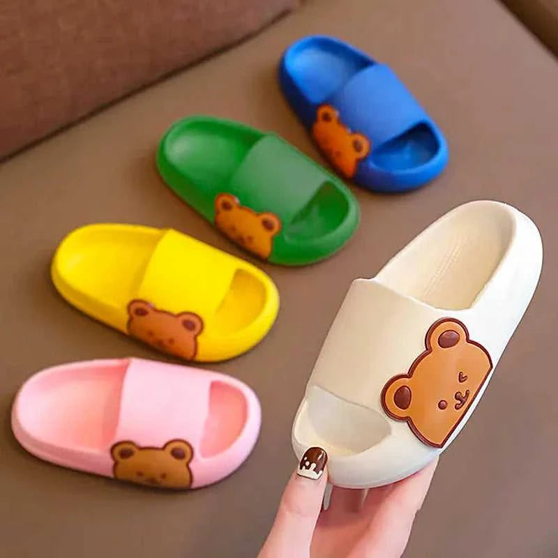 New Fashion Toddler Slippers Kids Cartoon Bear Beach Outdoor Flip Flops Boys Girls Cute Soft Sole Non-Slip Bathroom Home Shoes The jack market .AU The jack market .AU Mum & Kids: Essential Products for Every Family $ 27 14:175;200000124:5881#24-25