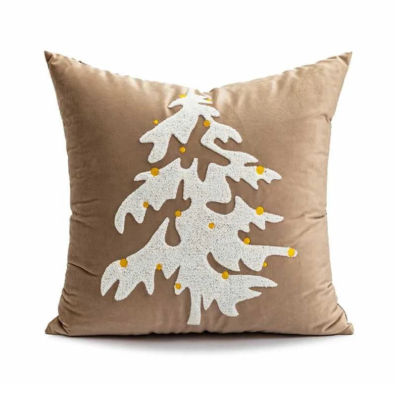 Beige Heart Tree Sugar Christmas Cushion White Red Pillow Cover for Home Decoration Soft Chenille Plush Tufted Emboridered The jack market .AU The jack market .AU Home $ 43 14:201619812#Love