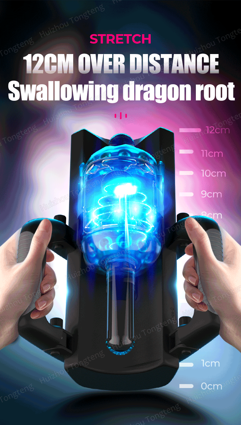 Easylove King Automatic Quickshot Male Masturbator Cup Electric Penis Stroking Telescopic Cock Stroker Auto Pocket Pussy Sleeve